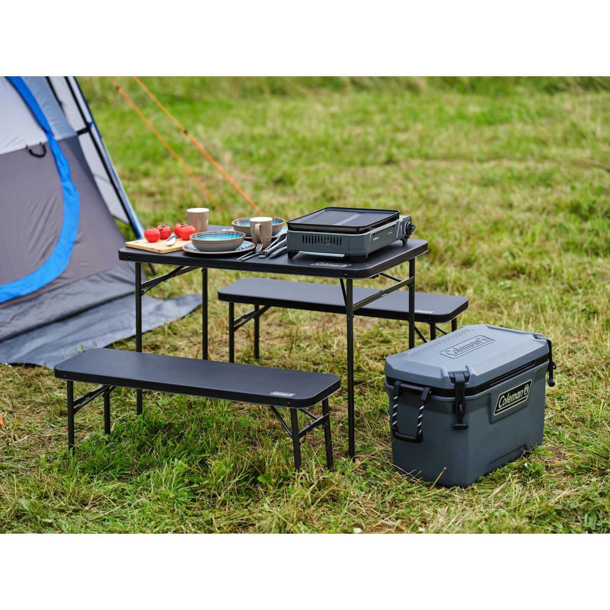 COLEMAN Campingtisch mit Baenken PACKAWAY fuer 4 Personen - 2199746