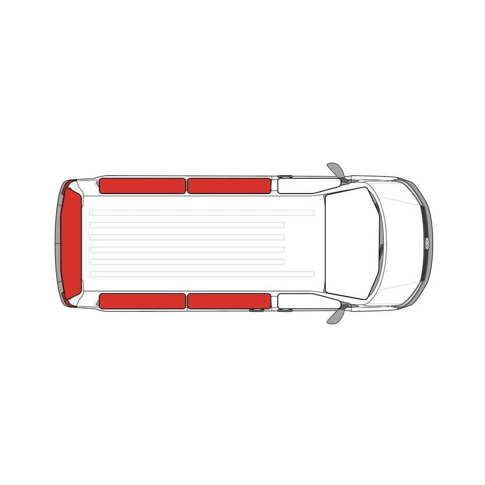HOLIDAY TRAVEL Thermomatten-Set Wohnraum Renault Trafic III - Opel Vivaro B ab Bj. 2015 - 372339