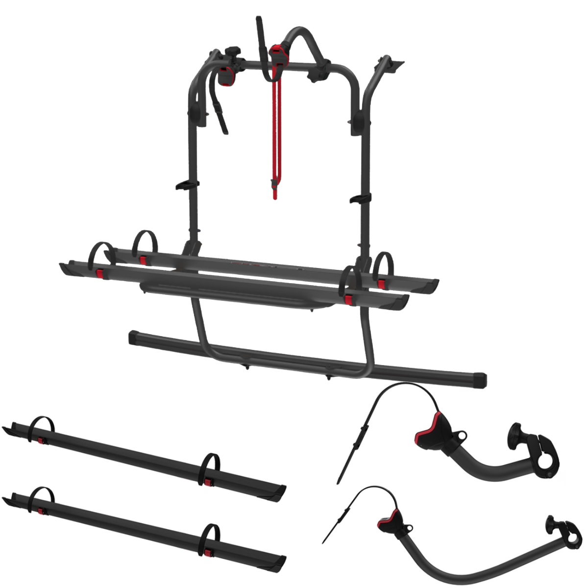 FIAMMA Carry Bike Stellantis Deep Black schwarz Fahrradtraeger fuer 4 Fahrraeder - 02096B28A 08831A01A 08831C01A-98656M567-98656M567