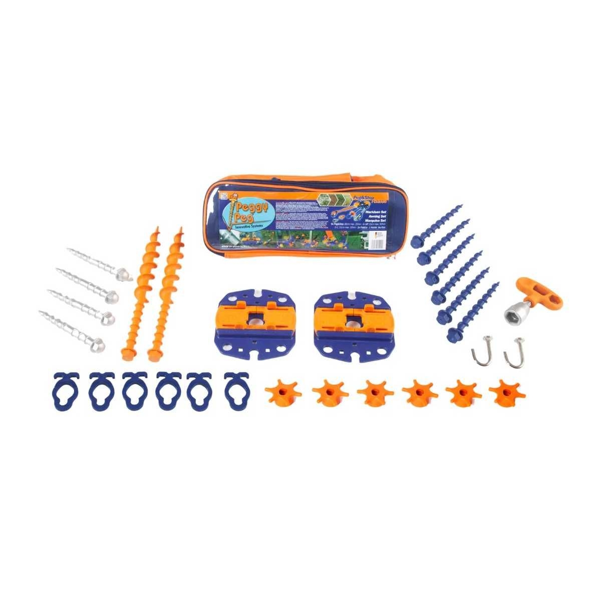 PEGGY PEG Peg-Stop - Fix-Go Markisen Set 30 tlg. - PP99