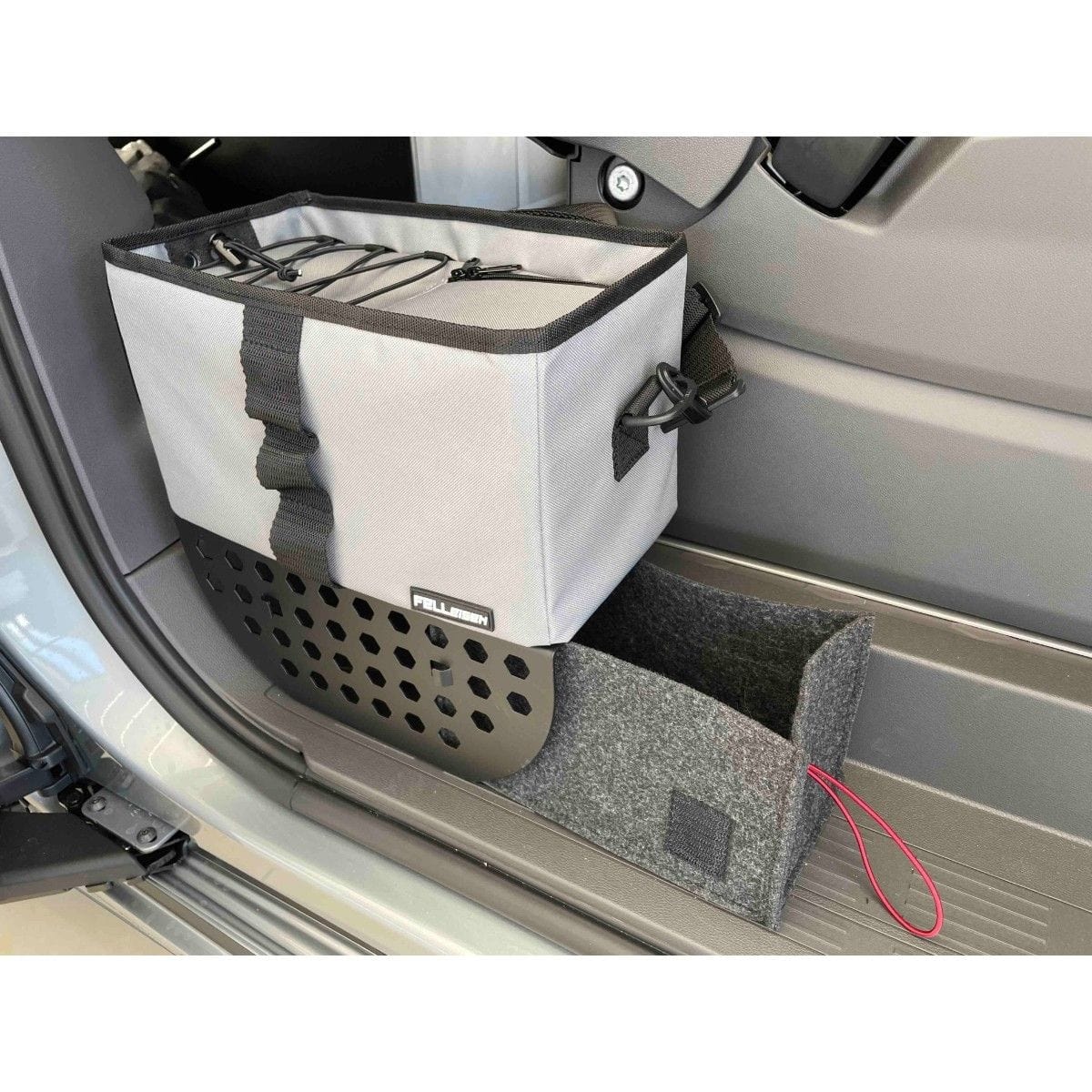 Trittstufenregal FELLEISEN Stuva - das Trittstufenregal fuer den VW T7 Multivan-California- Grau STV 0010 39