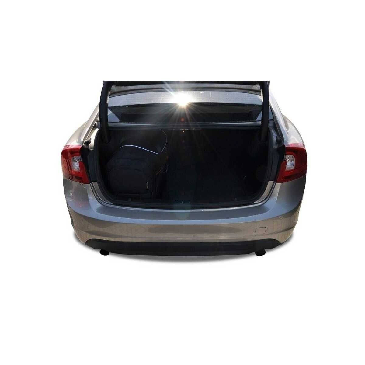 KJUST Kofferraum Taschen Set fuer VOLVO S60 Bj. 2010-2019 4er-Set - 7042023
