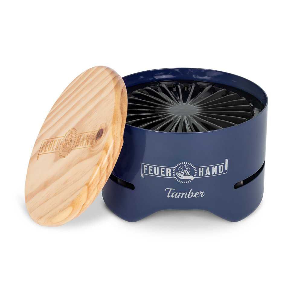 FEUERHAND Tischgrill Tamber Cobalt Blue tamber-blau