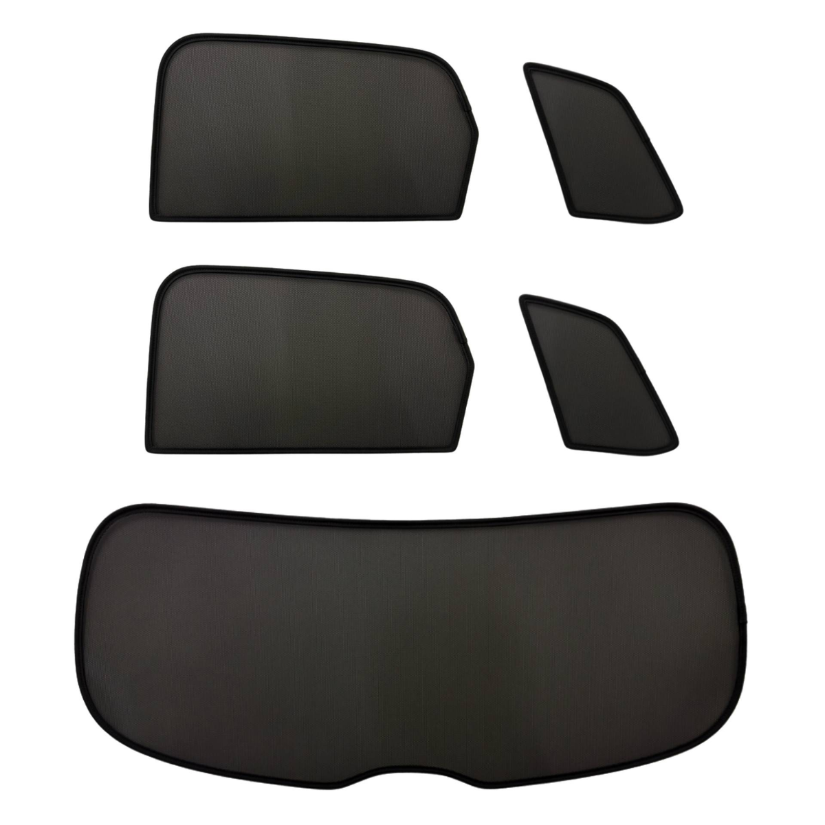 WINDESA SunClip Sonnenschutz - Sichtschutz Audi Q3 ab Bj. 2025 Set ABC - sun-10504abc