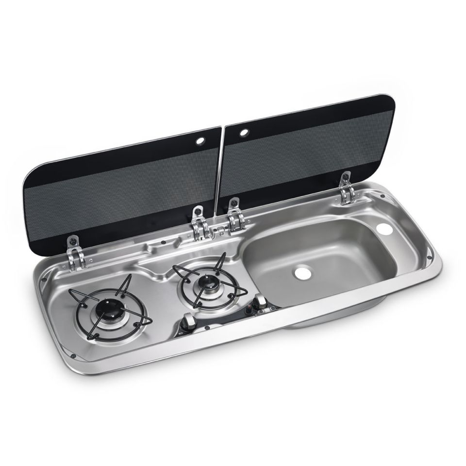 DOMETIC MO9222R Kombination Kochfeld Spuele- Spuele rechts