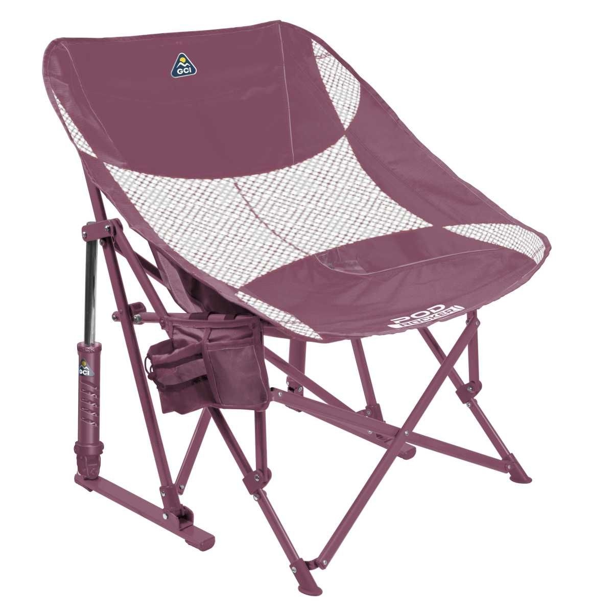 GCI faltbarer Schaukelstuhl Pod Rocker Elite Pastel Amethyst - 431353