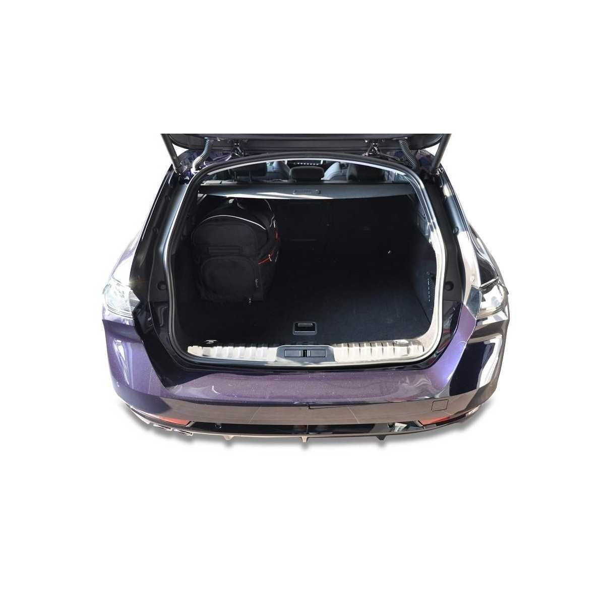 KJUST Kofferraum Taschen Set fuer PEUGEOT 508 SW HYBRID PHEV ab Bj. 2019 5er-Set - 7032029