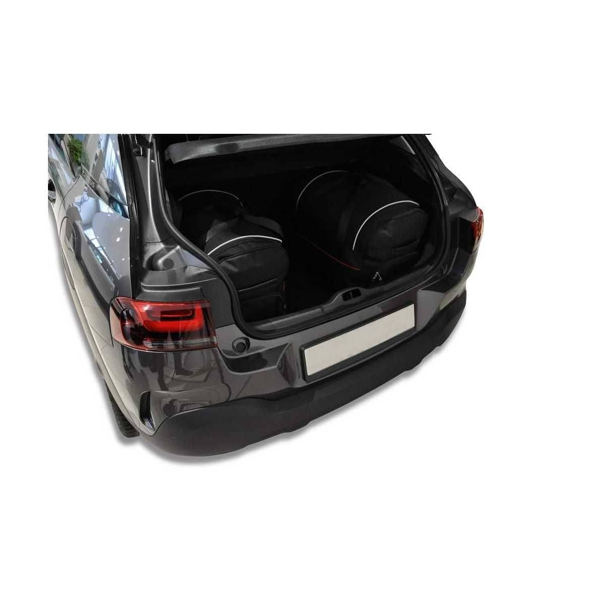 KJUST Kofferraum Taschen Set fuer CITROEN C4 CACTUS Bj. 2017-2021 3er-Set - 7010025