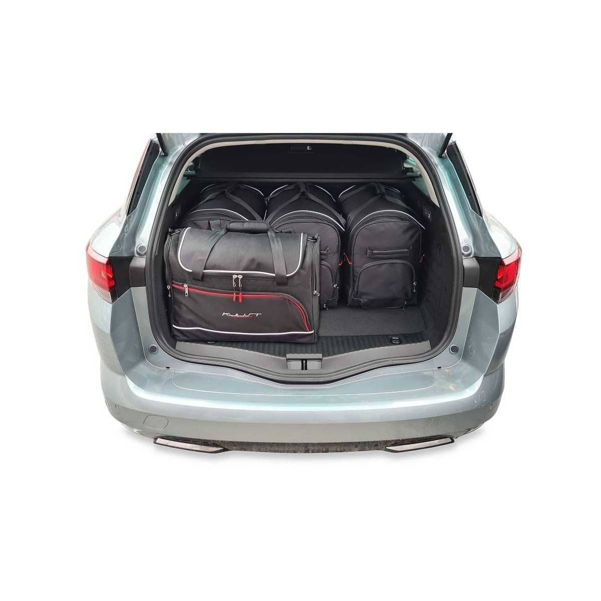 KJUST Kofferraum Taschen Set fuer RENAULT MEGANE GRANDTOUR PLUG-IN HYBRID ab Bj. 2020 5er-Set - 7034048