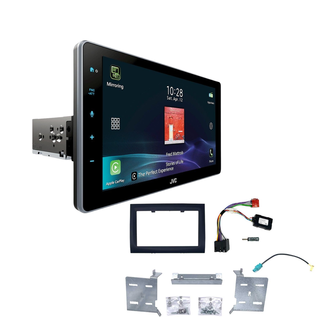 JVC KW-Z900DBW inkl. Installations-Kit mit LFB für Fiat Ducato Serie 7 Bj. 2014-2022 JVC KW-Z900DBW inkl- Installations-Kit mit LFB fuer Fiat Ducato Serie 7 Bj. 2014-2022 - KW-Z900DBW KIT7PROFB