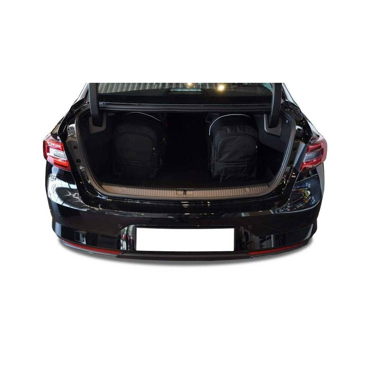 KJUST Kofferraum Taschen Set fuer RENAULT TALISMAN Limousine ab Bj. 2015 5er-Set - 7034021