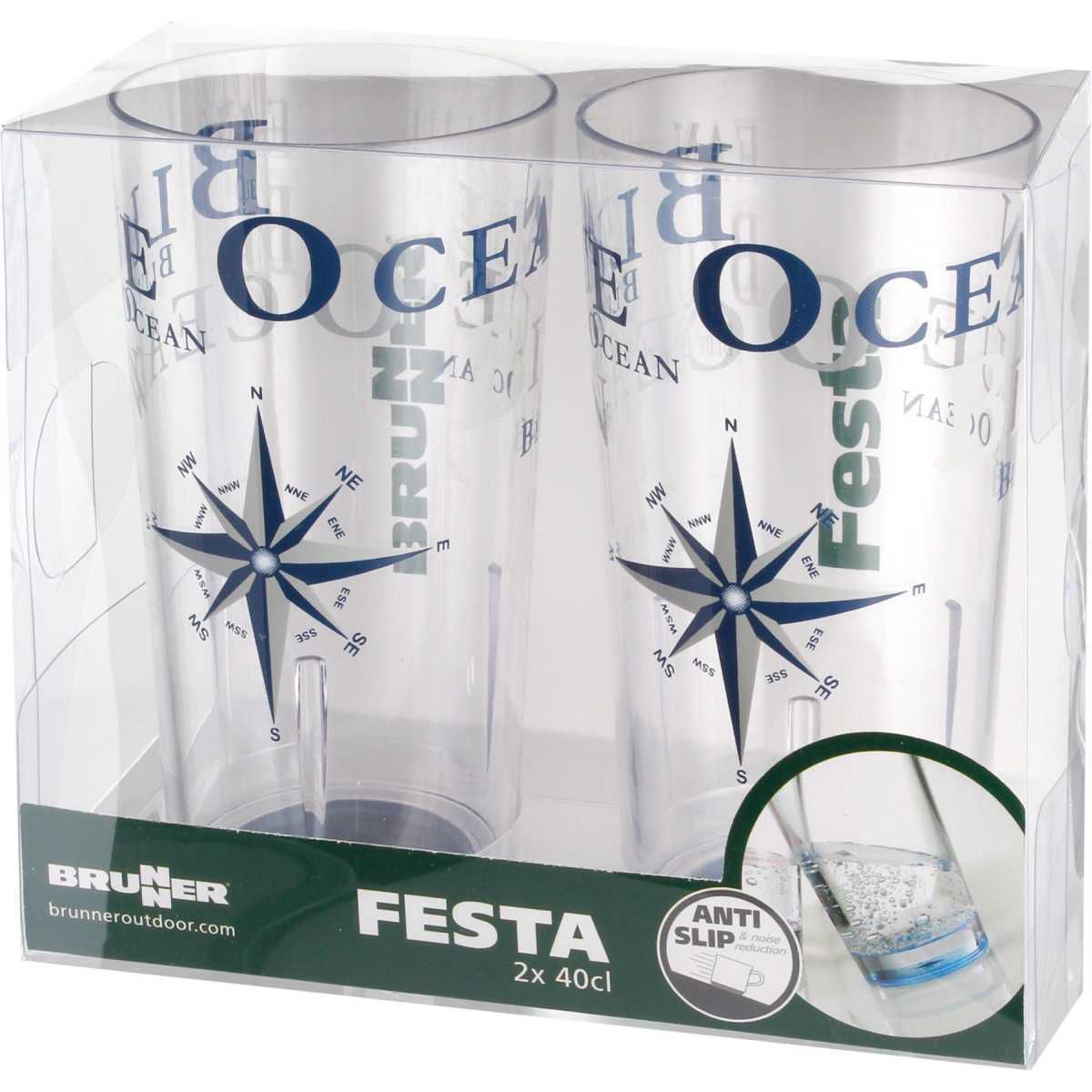 BRUNNER Blue Ocean Festa Glaeserset 2-tlg - 0830187N.C8C