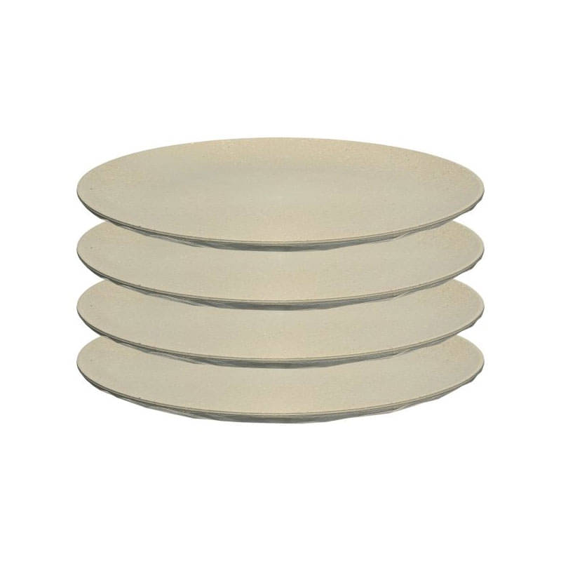 KOZIOL Essteller CLUB nature desert sand ø 26 cm 4er-Set KOZIOL Essteller CLUB nature desert sand ø 26 cm 4er-Set - 8638700