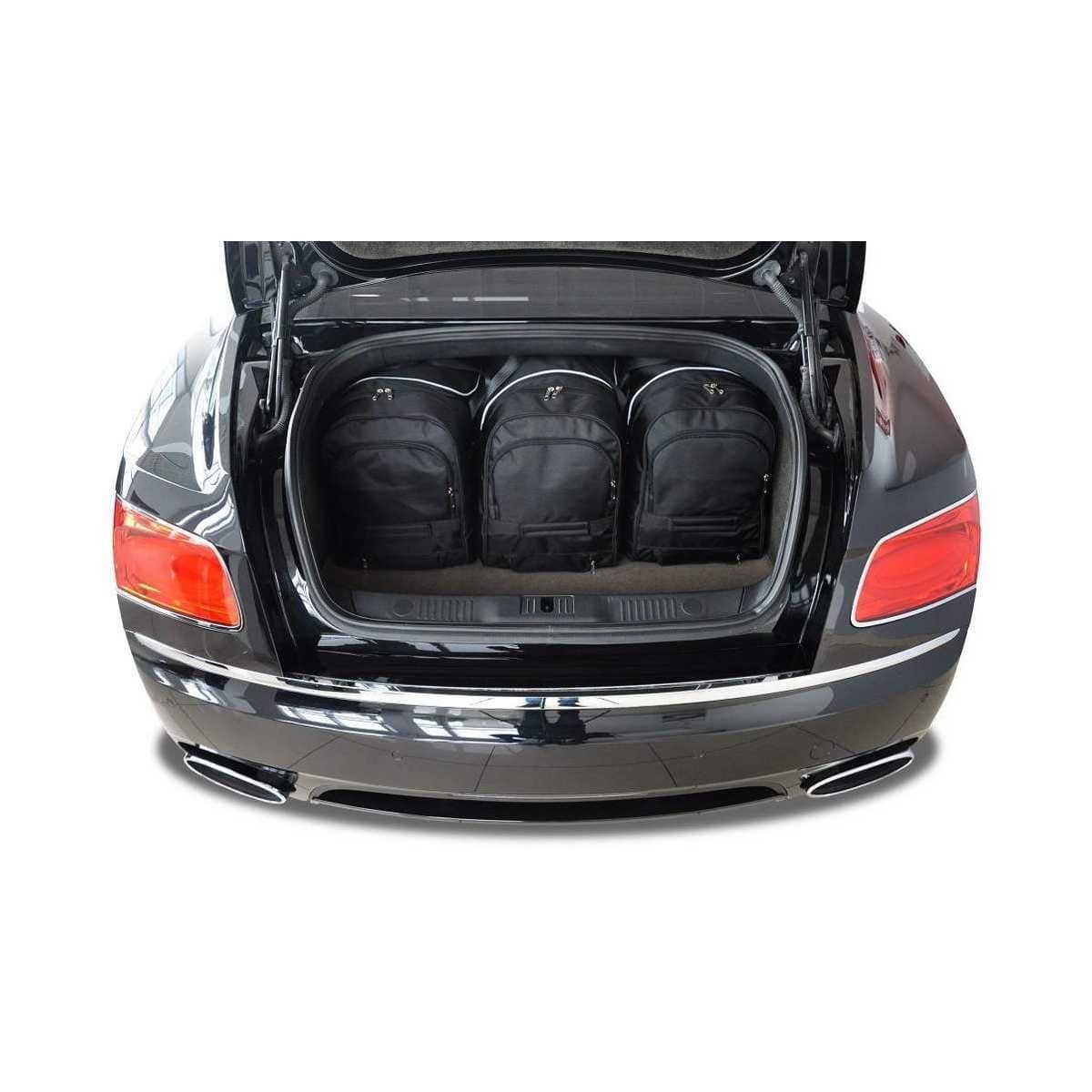 KJUST Kofferraum Taschen Set fuer BENTLEY CONTINENTAL NEW FLYING SPUR ab Bj. 2005 5er-Set - 7005001