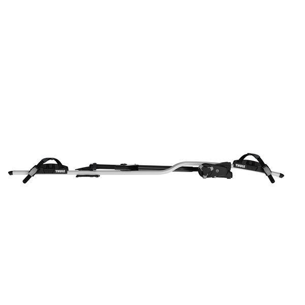 THULE 598 ProRide Fahrradtraeger Dach silber 2er Set Spar-Pack