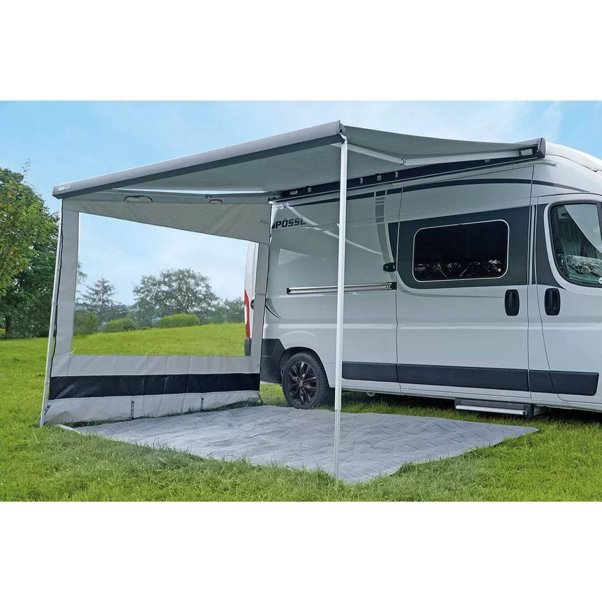 HAHN ZELTE Markisen-Seitenwand BARI Höhe 256-285 cm Auszug 250 cm Links für Fiamma F45 HAHN ZELTE Markisen-Seitenwand BARI Hoehe 256-285 cm Auszug 250 cm Links fuer Fiamma F45 - Z01066H2_LI ZG01010-59