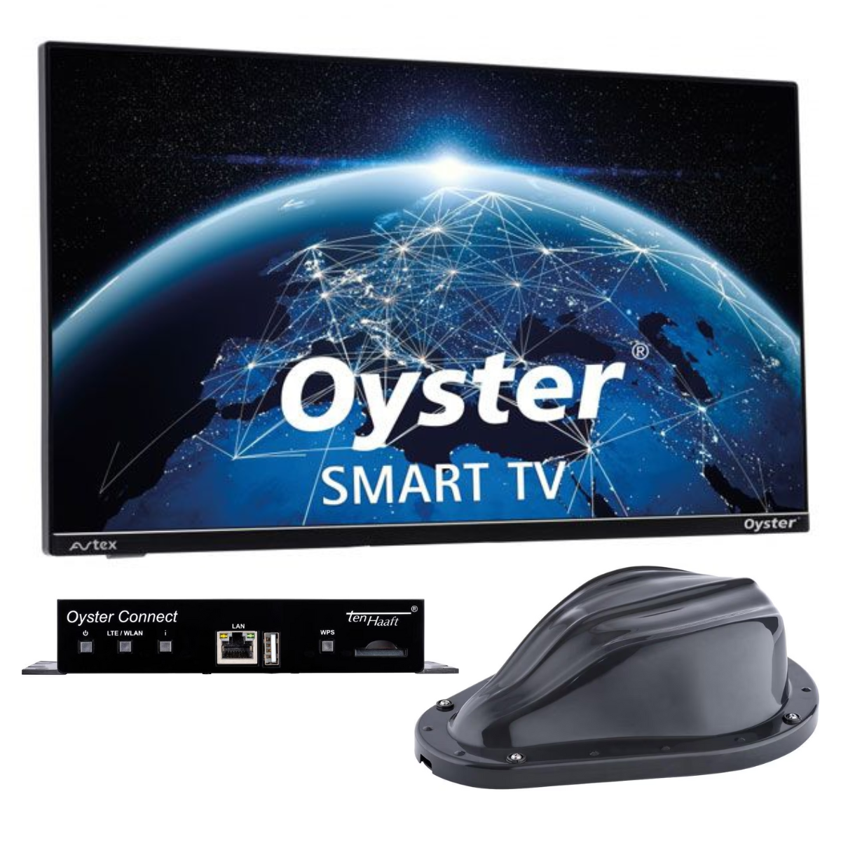 TEN HAAFT Oyster Connect Routerset mit Oyster Smart TV 39-5- -100 cm- - 10050016