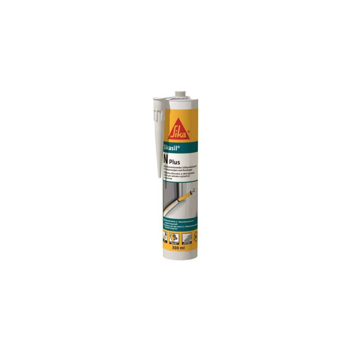 SIKA Silikondichtstoff Sikasil N Plus Weiss 300 ml - 651192