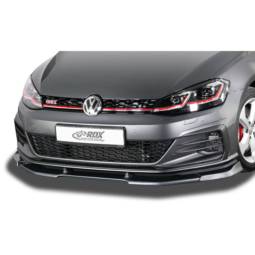 RDX Frontspoiler Frontlippe VARIO-X fuer VW Golf 7 GTI-GTD-GTE Facelift ab Bj. 2017 - RDFAVX30847