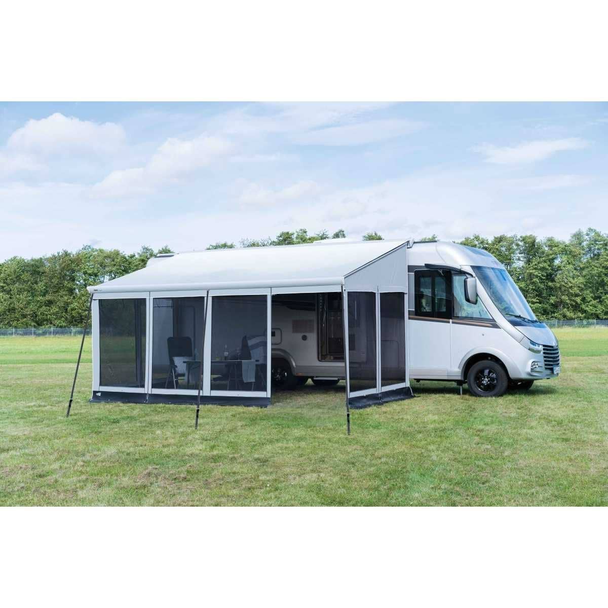 WIGO Markisenzelt WIGO ONE Seitenwand Rechts Auszug 250 cm Hoehe M 245-264 cm - 7157