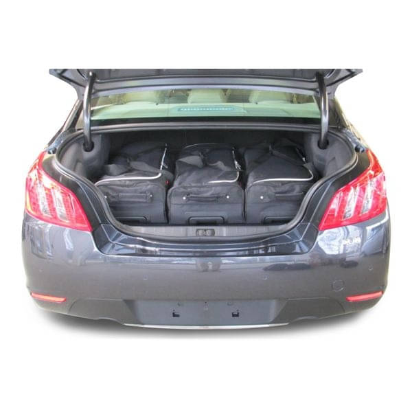 Car Bags P10701S Peugeot 508 HYbrid 4 Bj- 12-18 Reisetaschen Set- Auf Ihr Auto massgeschneidert- Das Original