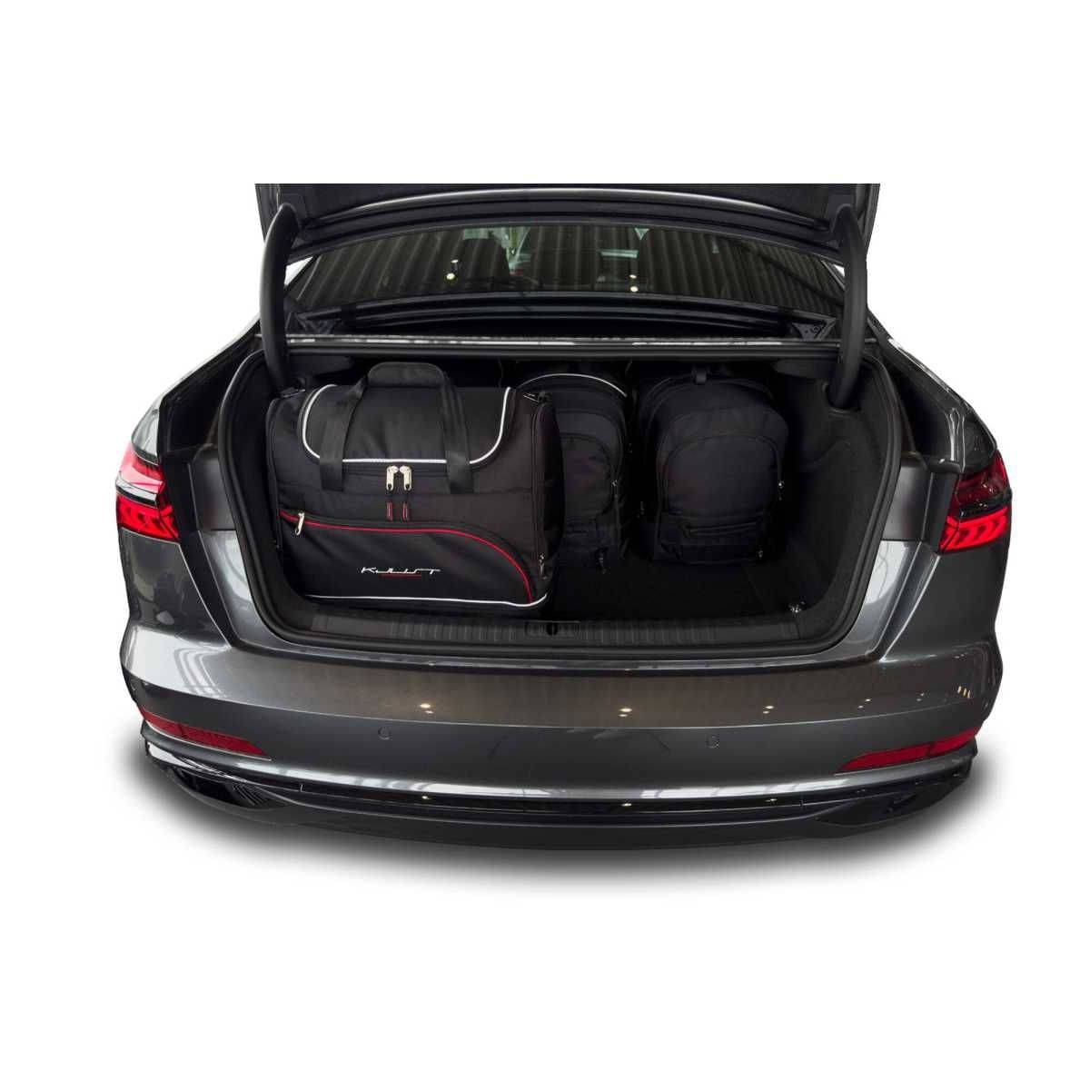KJUST Kofferraum Taschen Set fuer AUDI A6 Limousine C8 ab Bj. 2018 5er-Set - 7004111