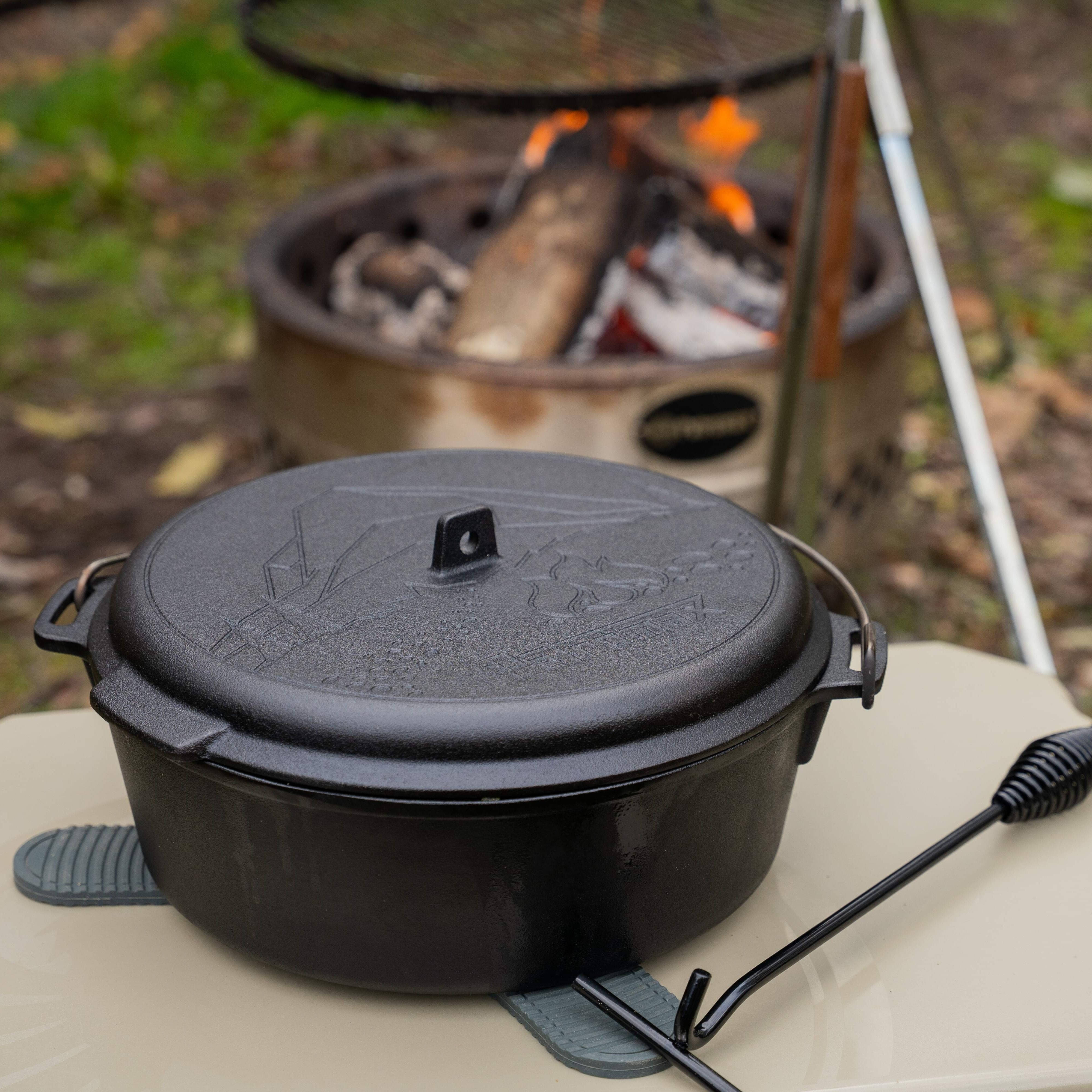 PETROMAX Feuertopf Dutch Oven FT6-T Essential planer Boden - FT6-T-ESSENTIAL