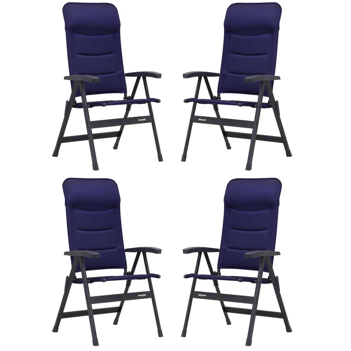 Set WESTFIELD Majestic Stuhl blue smoke - Be-Smart Series - 301-415 BS 4 Stuehle