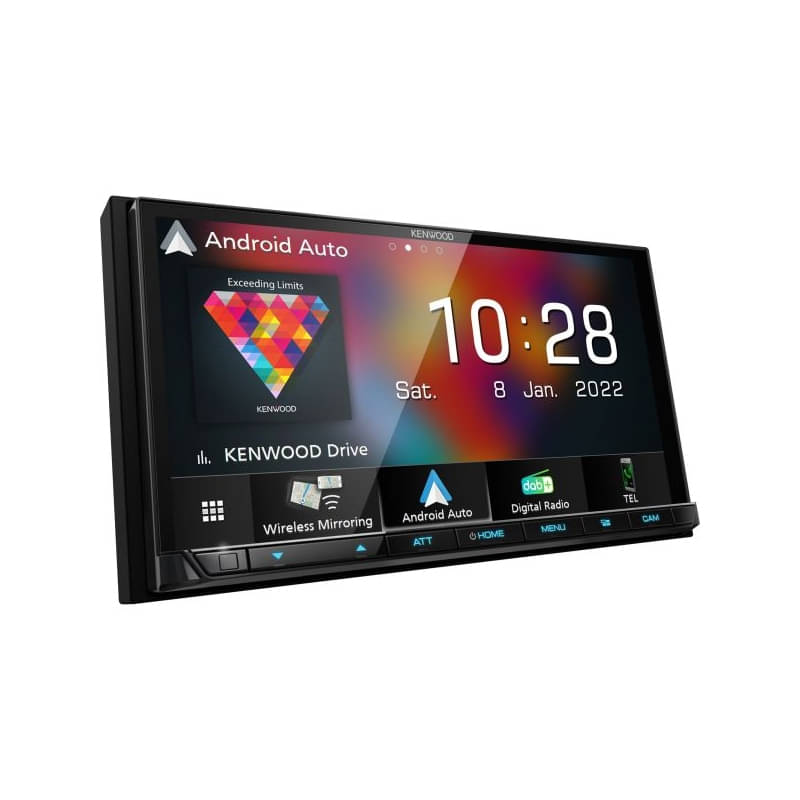 KENWOOD 7 Zoll Digital Media Receiver DMX8021DAB-CAMPER mit Sygic Premium- Navigations-App - DMX8021DAB-CAMPER