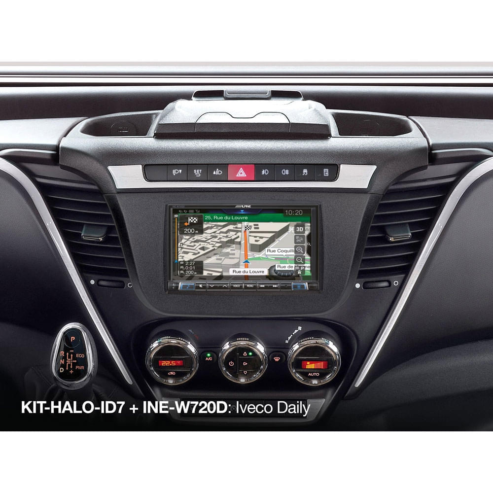 ALPINE HALO Einbaukit Iveco Daily VII ab Bj. 2019 KIT-HALO-ID7 - KIT-HALO-ID7