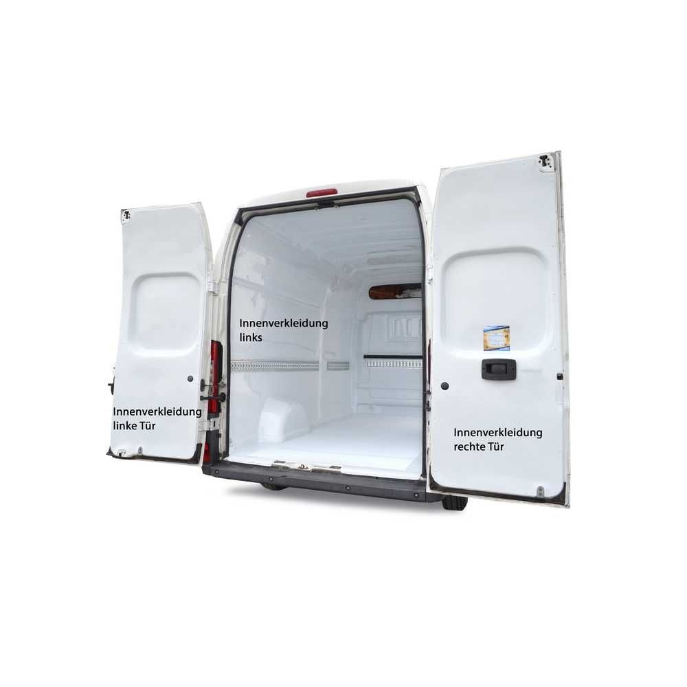 REIMO Seitenverkleidung Cover Plus Fiat Ducato L3H3 ab Bj- 06- rechte Seite- Weiss- 1-tlg. - 400221