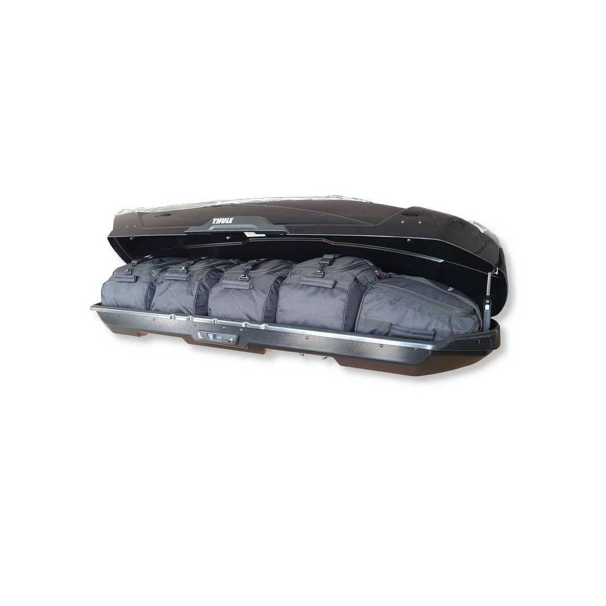 KJUST Dachboxen Taschen Set fuer Dachbox THULE MOTION XT XL 5er-Set - 13114