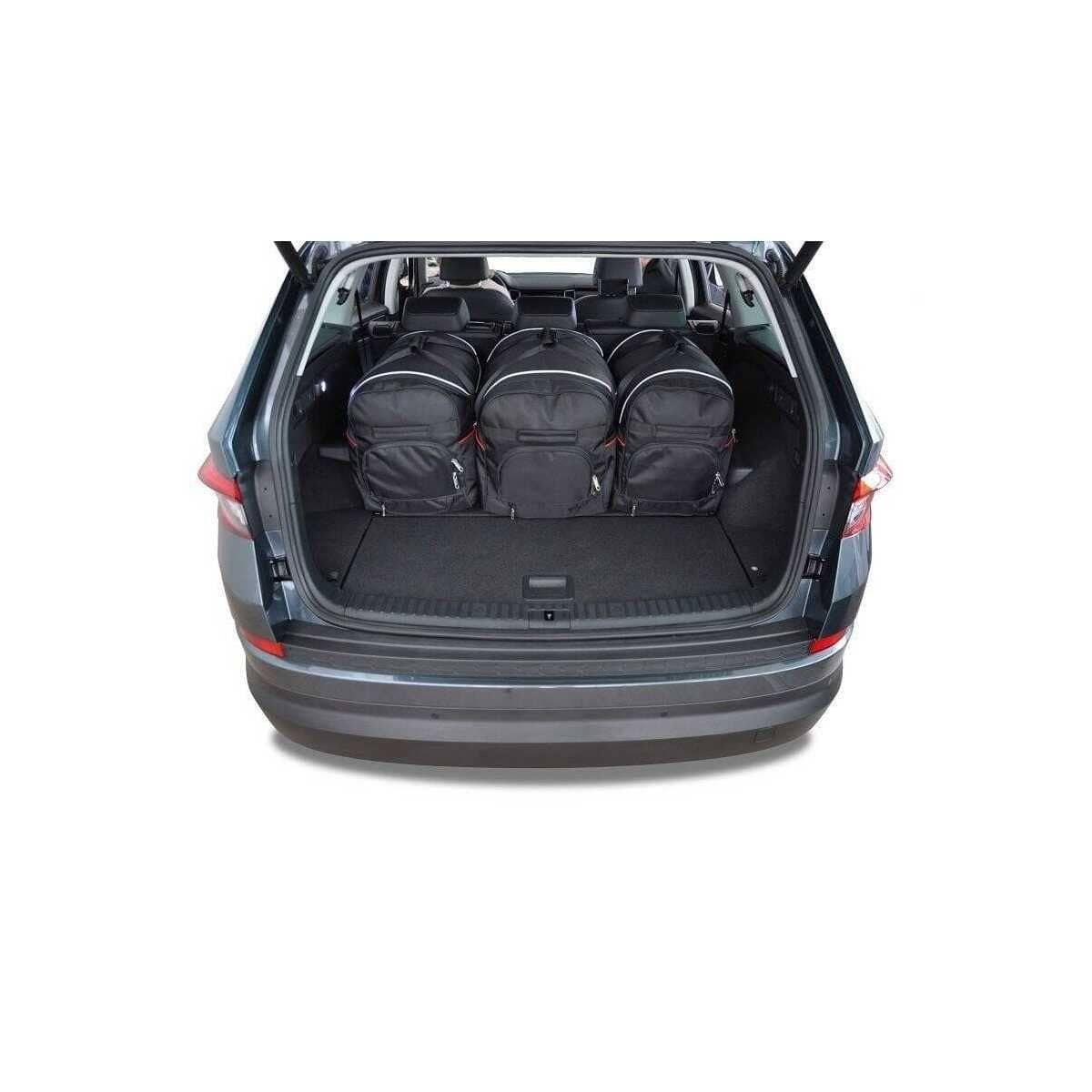KJUST Kofferraum Taschen Set fuer SKODA KODIAQ Bj. 2016-2023 5er-Set - 7037023