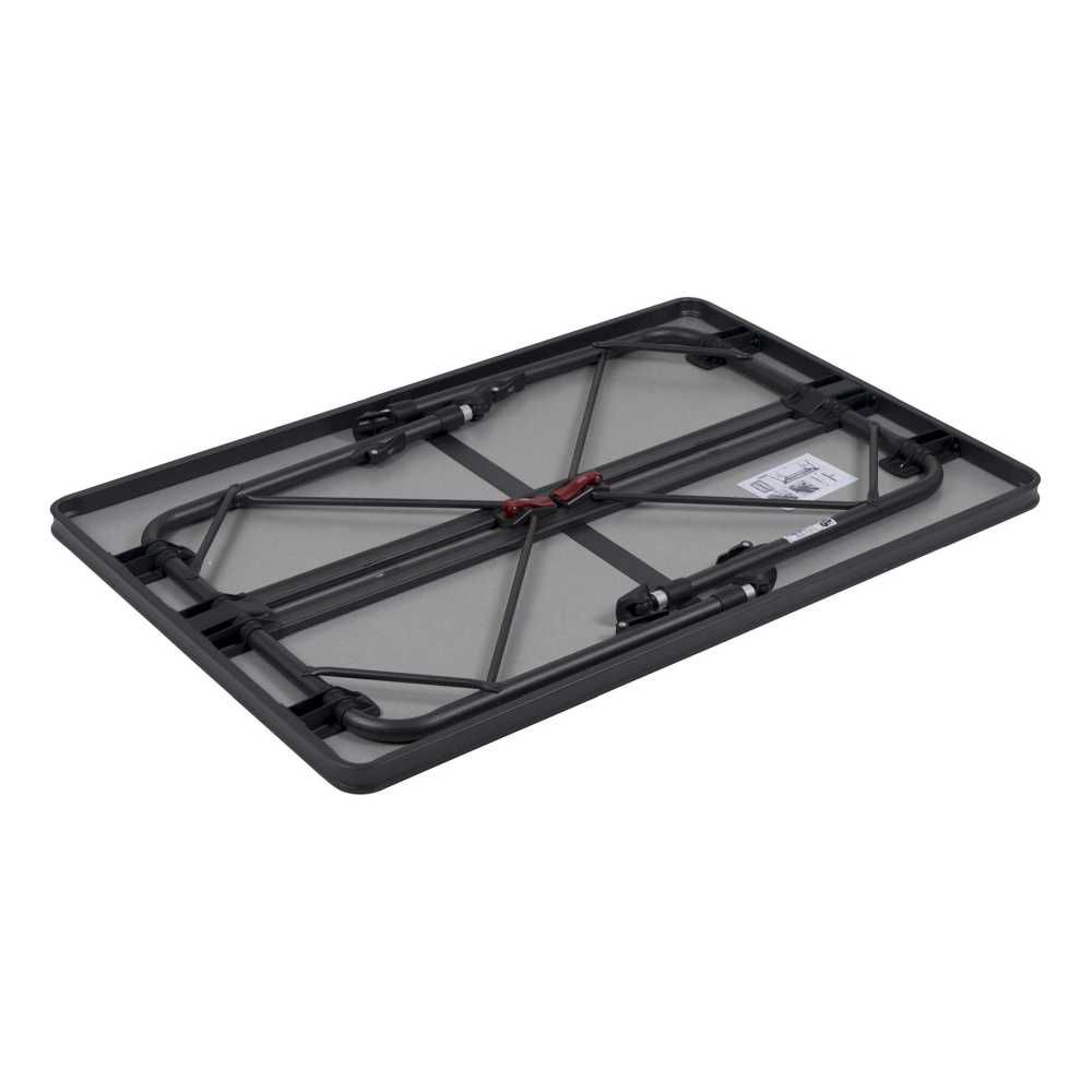 CRESPO Campingtisch Sevilla AP-273 130 x 85 cm schwarz - 1151410
