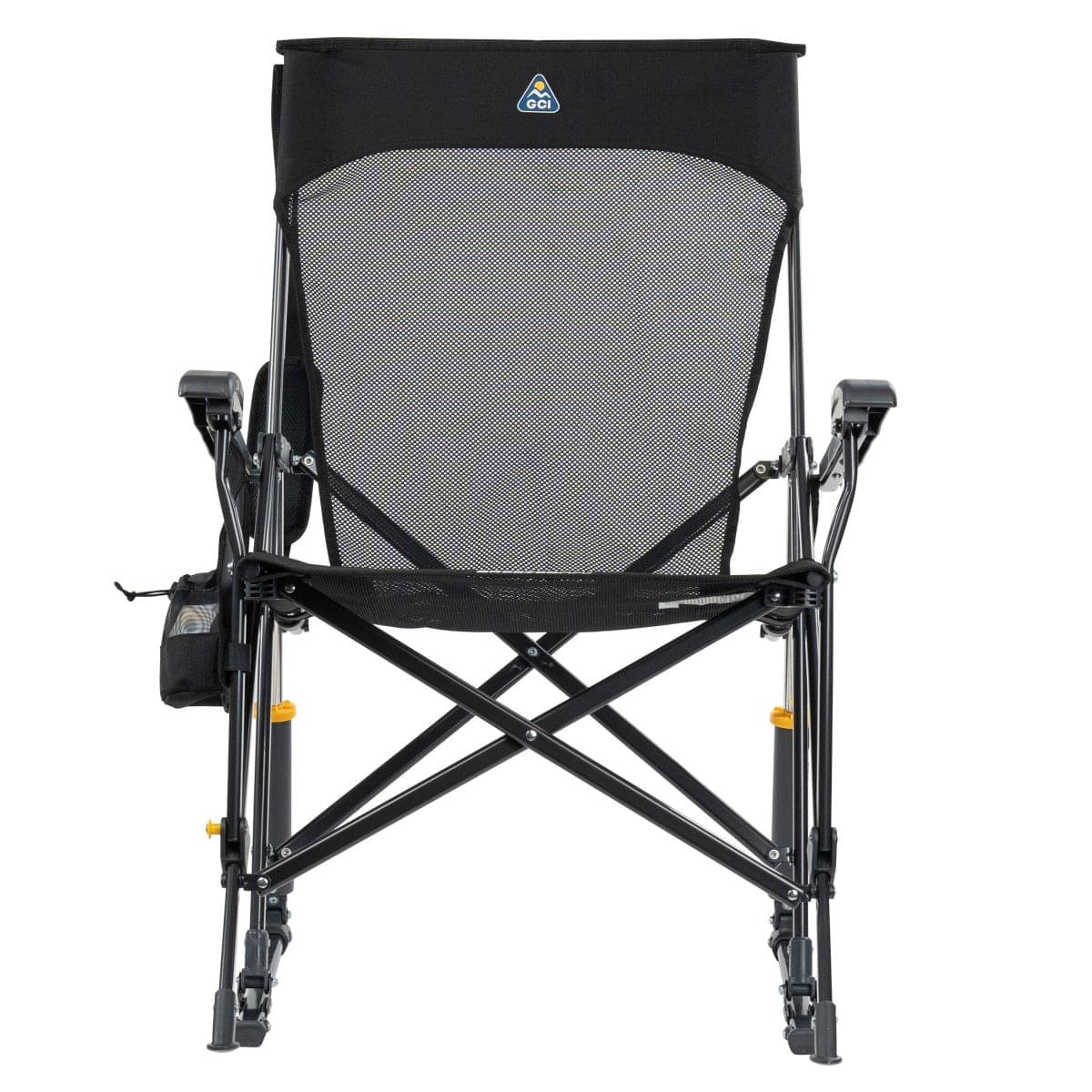 GCI faltbarer Schaukelstuhl Breeze Rocker Black - 81010