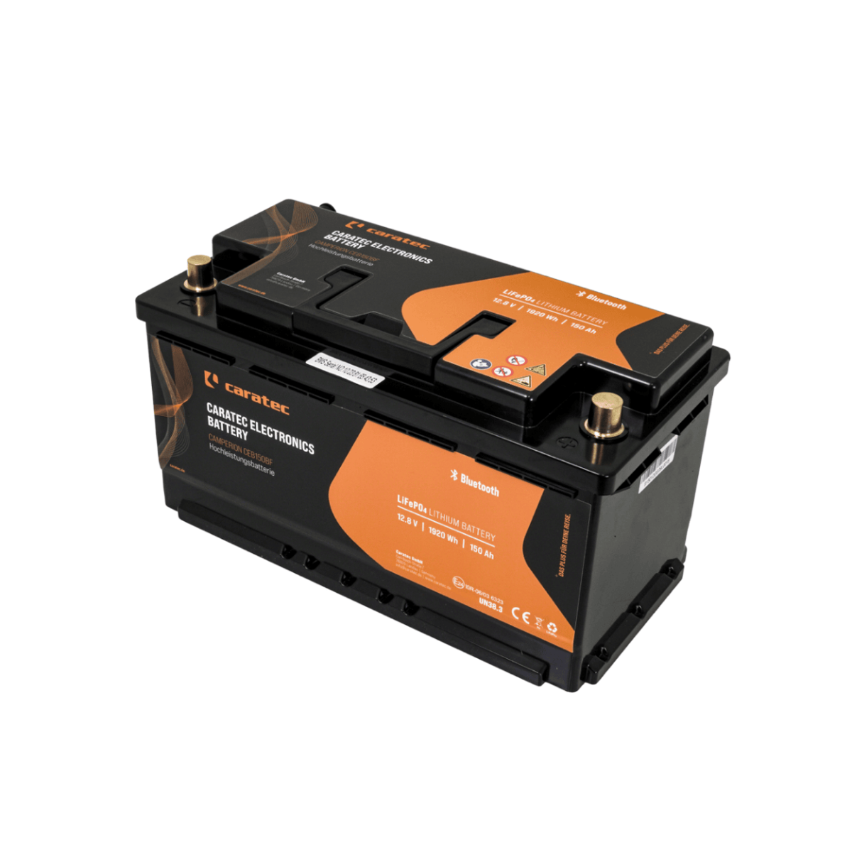 CARATEC CEB150BF Lithium-Batterie 150Ah mit BT und Heizung - CEB150BF