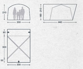 KAMPA Busvorzelt Roam Air Low - CampingFactory-Starter-Edition