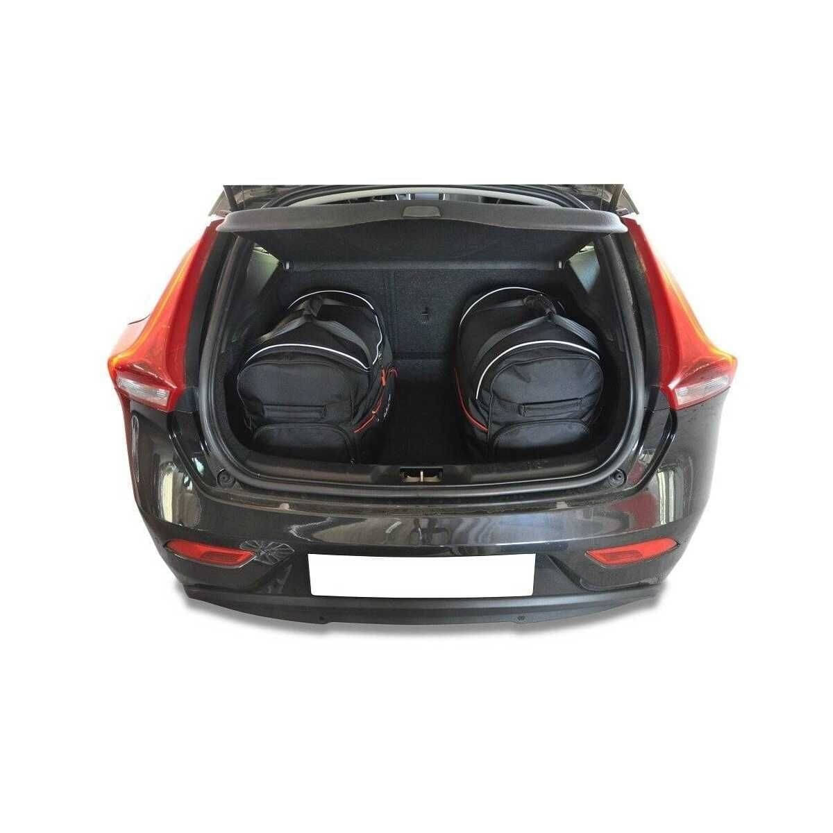 KJUST Kofferraum Taschen Set fuer VOLVO V40 Schraegheck Bj. 2012-2019 3er-Set - 7042032
