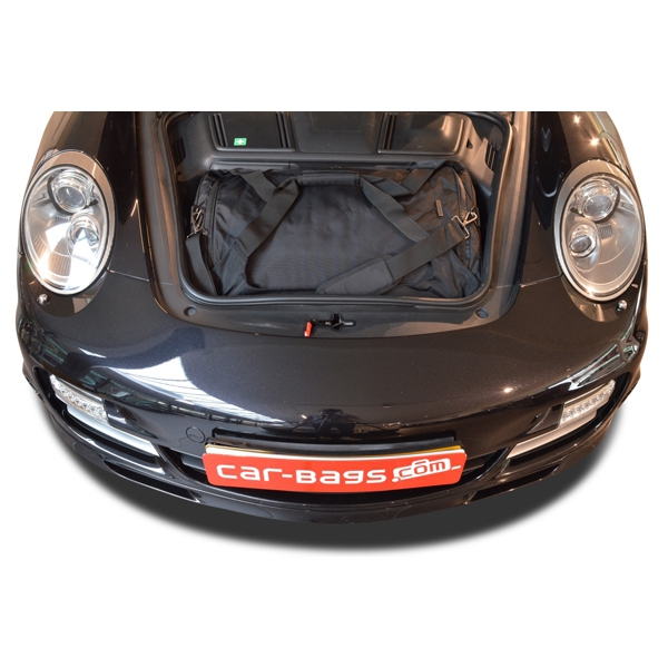 Car Bags Pro-Line P20401SP Porsche 911 -997- 2WD ohne CD-Wechsler oder mit CD-Wechsler auf der Oberseite der Trennwand Bj- 04-12 Reisetaschen Set- Auf Ihr Auto massgeschneidert- Das Original