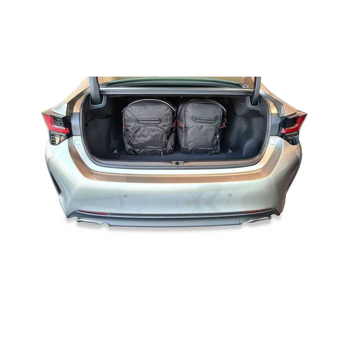 KJUST Kofferraum Taschen Set fuer LEXUS RC Bj. 2015-2021 4er-Set - 7025024