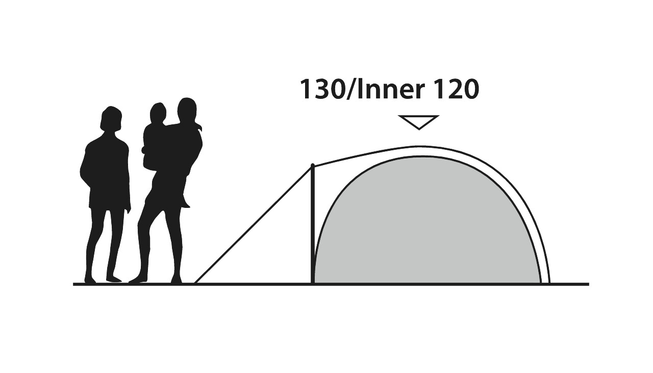 Outwell Campingzelt Cloud 3 - 111256