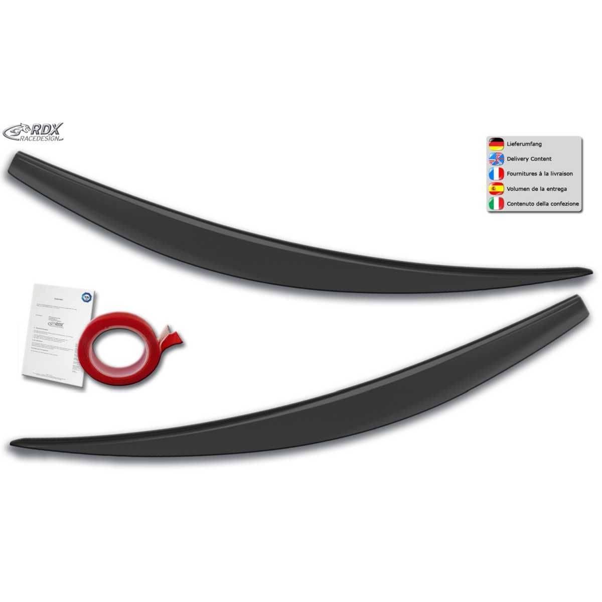 RDX Racedesign Scheinwerferblenden Boeser Blick fuer FORD C-Max DXA Bj. 2015-2019 - RDSB202