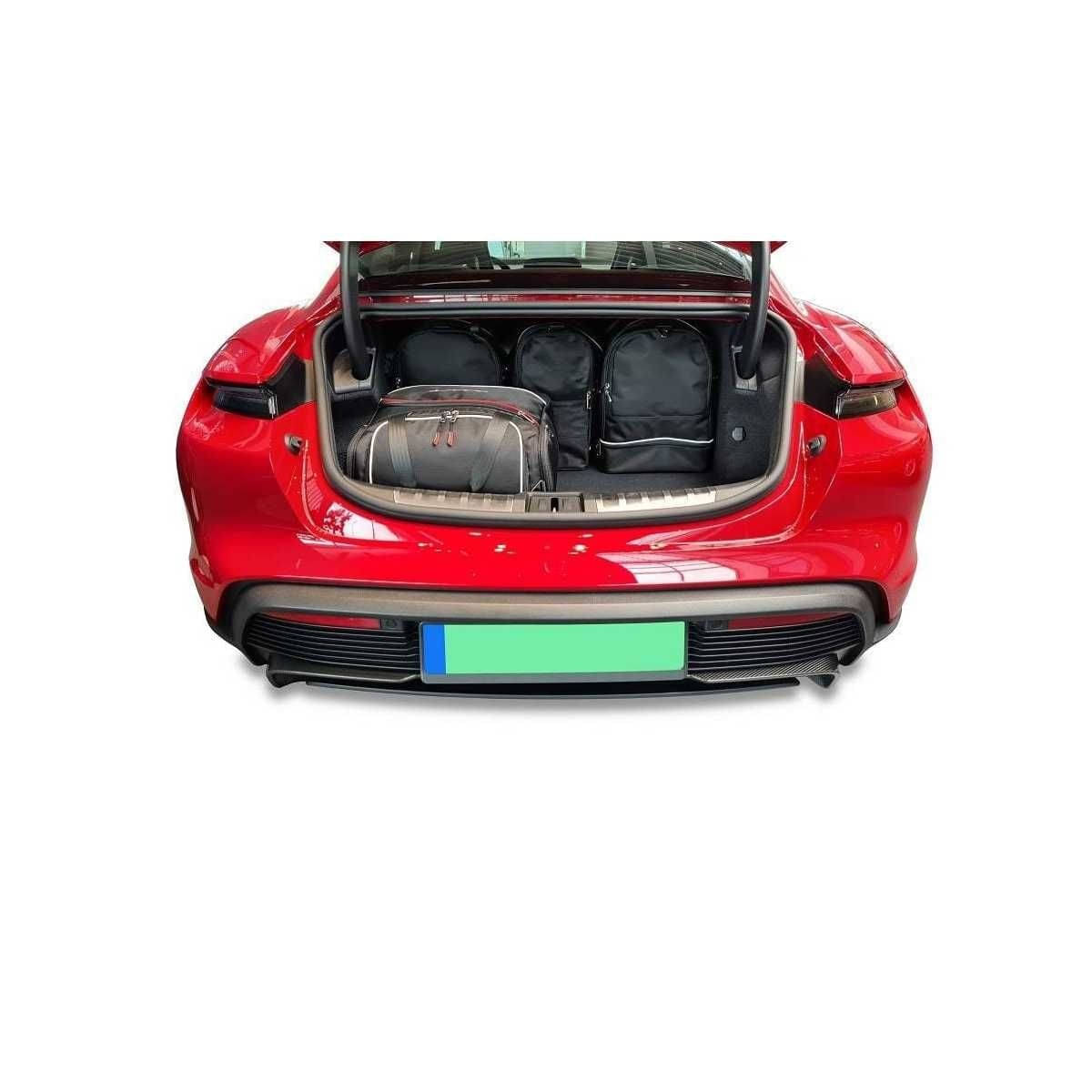 KJUST Kofferraum Taschen Set fuer PORSCHE TAYCAN ab Bj. 2019 5er-Set - 7033020