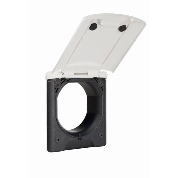 Universal Aussendose mit Magnetverschluss reinweiss