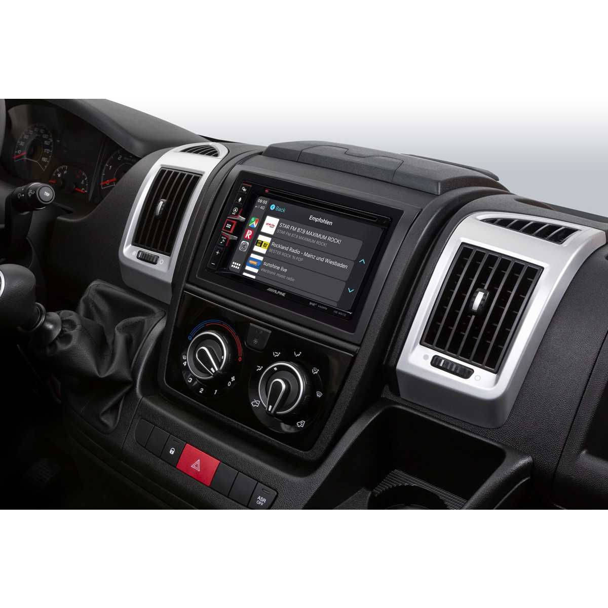 ALPINE 2-DIN-Navigationssystem INE-W611D