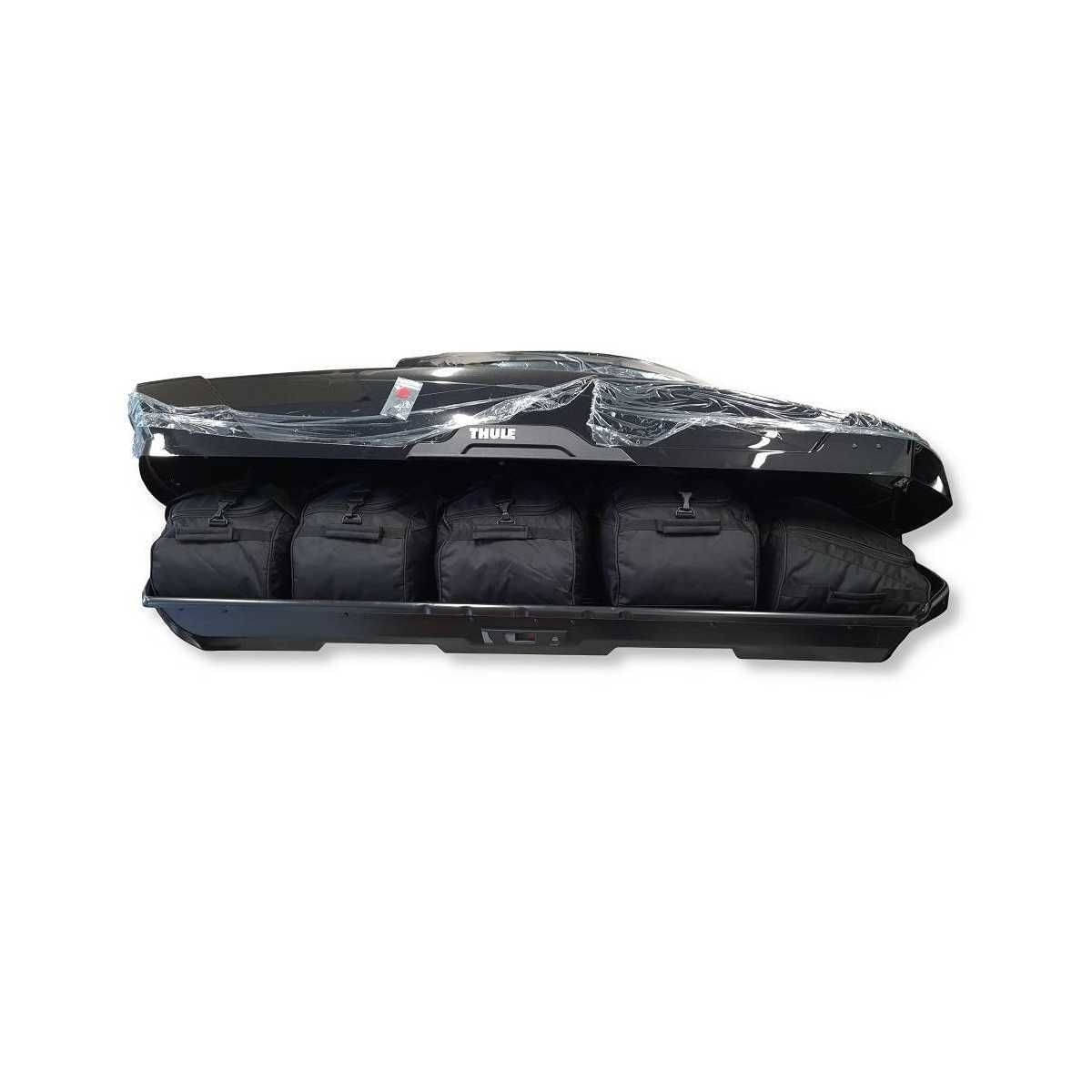 KJUST Dachboxen Taschen Set fuer Dachbox THULE MOTION XT XXL 5er-Set - 13123