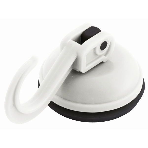 EuroTrail Saughaken SUCTION HOOKS 46 mm Weiss 2er-Set