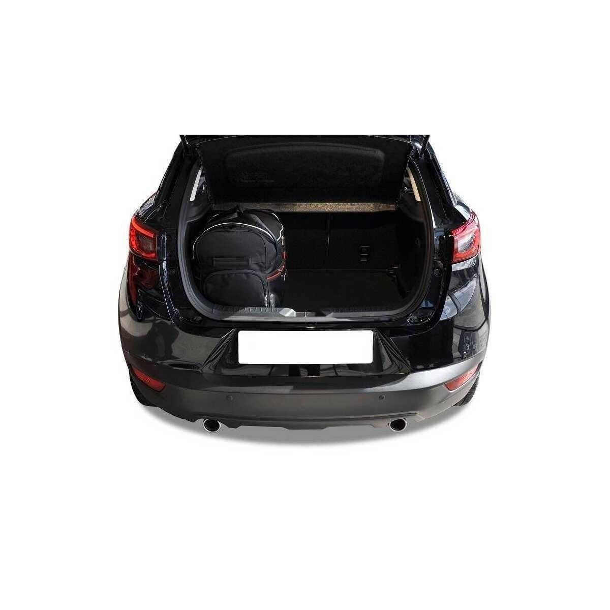 KJUST Kofferraum Taschen Set fuer MAZDA CX-3 Bj. 2015-2022 3er-Set - 7026001