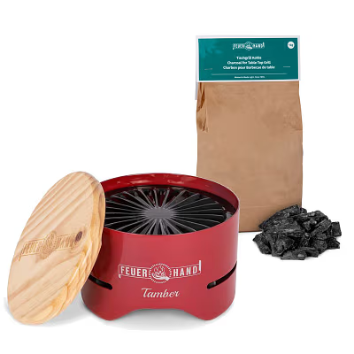 FEUERHAND Tischgrill Tamber Starter-Set 2.0 FEUERHAND Tischgrill Tamber Starter-Set 2.0