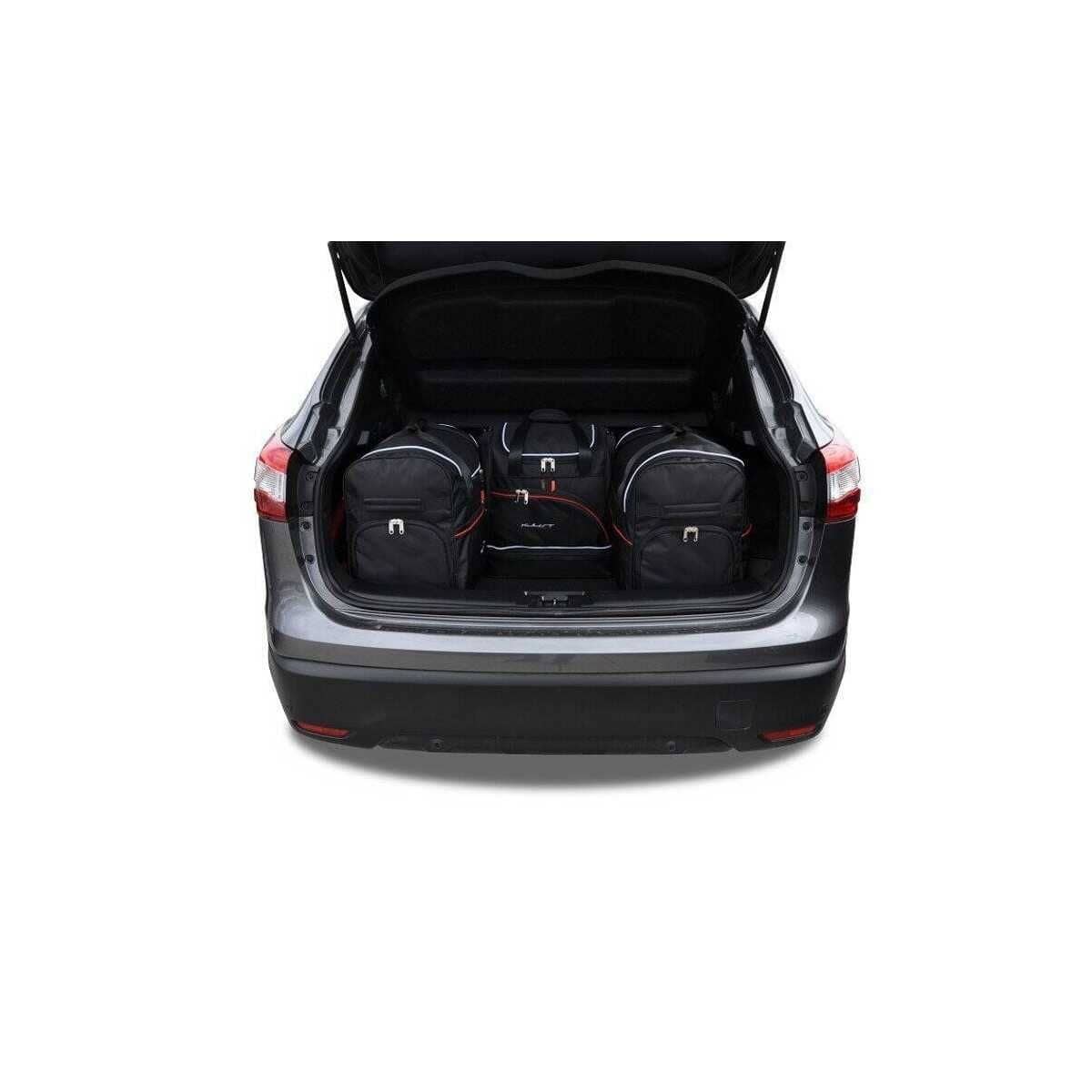KJUST Kofferraum Taschen Set fuer NISSAN QASHQAI Bj. 2014-2017 4er-Set - 7030006
